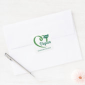 Aangepaste naam Vegan Labels (Envelop)