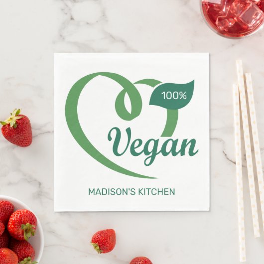 Aangepaste naam Vegan Servet (Insitu)