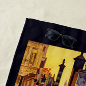 Aangepaste naam Venetië (Venise) Reis naar het ver Strandlaken (In situ)