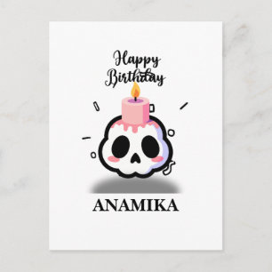 Aangepaste naam Verjaardag Briefkaart