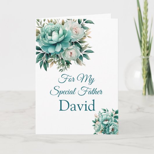 Aangepaste Naam Verjaardag Kaart (Voorkant)