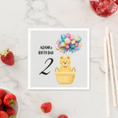 aangepaste naam verjaardag servet (Insitu)