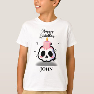 Aangepaste naam verjaardag t-shirt