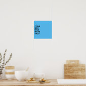 Aangepaste naam verticale minimale tekst ontwerp poster (Keuken)