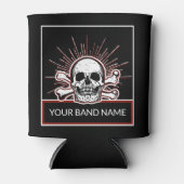 Aangepaste naam Verzogen Botten Rol Punk Blikjeskoeler (Voorkant)