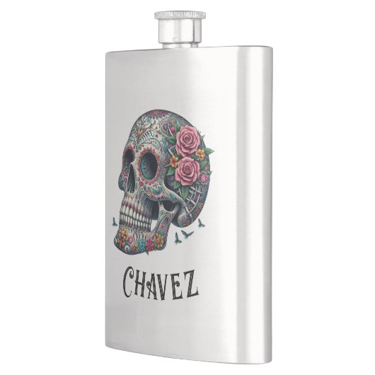 Aangepaste Naam Viering van Leven en Dood Flacon (Links)