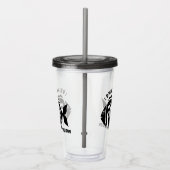 Aangepaste naam Vis Acryl Drinkbeker (Rechts)