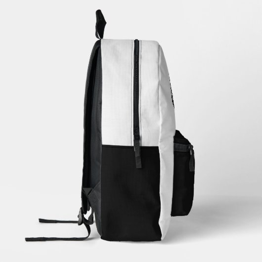 Aangepaste naam Vis Bedrukte Rugzak (Links)