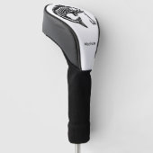 Aangepaste naam Vis Golfheadcover (Schuin)