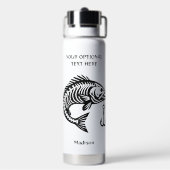 Aangepaste naam Vis Waterfles (Achterkant)