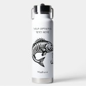 Aangepaste naam Vis Waterfles (Voorkant)