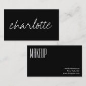 Aangepaste naam visitekaartje (Voorkant / Achterkant)