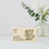 Aangepaste naam visitekaartjes schoonheidsspeciali afsprakenkaartje (Staand voorkant)
