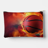 Aangepaste naam vlammende basketbal etui (Achterkant)