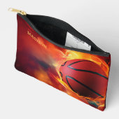 Aangepaste naam vlammende basketbal etui (Open)