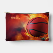 Aangepaste naam vlammende basketbal etui (Voorkant)