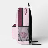 Aangepaste naam Vliegende varkens Bedrukte Rugzak (Rechts)