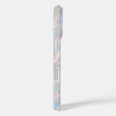 Aangepaste Naam Vloeistof Iridescent Gold Opal Gir Case-Mate iPhone Case (Achterkant / Rechts)