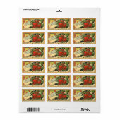 Aangepaste naam voedseletiket etiket (Full Sheet)