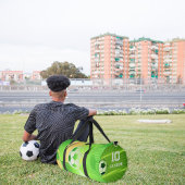 Aangepaste naam Voetbal Bag | Gepersonaliseerd num Plunjezak