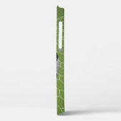 Aangepaste naam Voetbal Gele telefoongevallen Case-Mate iPhone Case (Achterkant / Links)