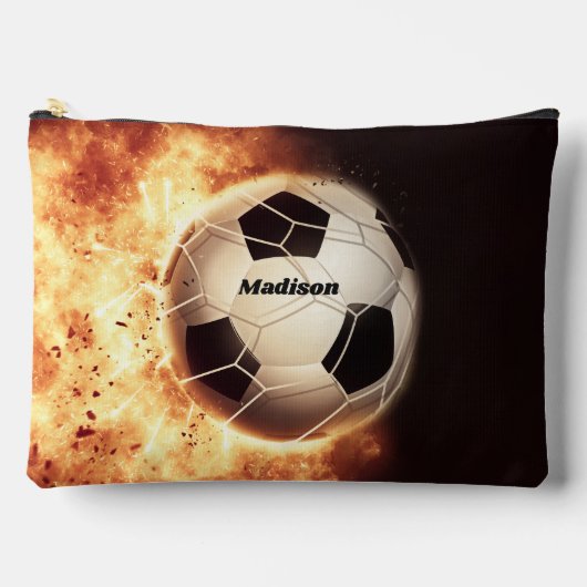 Aangepaste naam Voetbal Goal Etui (Voorkant)