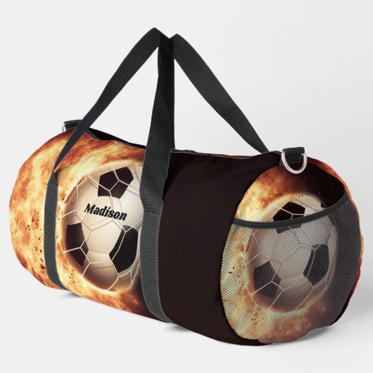 Aangepaste naam Voetbal Goal Plunjezak (Rechterhoek)