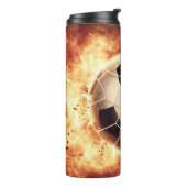 Aangepaste naam Voetbal Goal Thermosbeker (Gedraaid links)