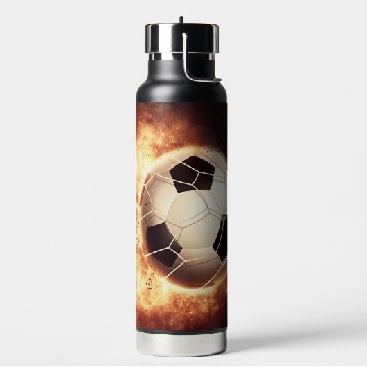 Aangepaste naam Voetbal Goal Waterfles (Links)