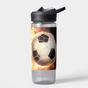 Aangepaste naam Voetbal Goal Waterfles