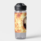 Aangepaste naam Voetbal Goal Waterfles (Voorkant)