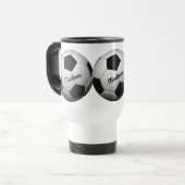 Aangepaste naam Voetbal mokken (Voorkant links)