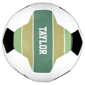 Aangepaste naam voetbal stripes Pattern (Gedraaid)