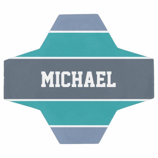 Aangepaste naam voetbal stripes Pattern (Enkel)