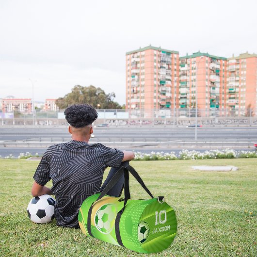 Aangepaste naam voetbal tas | Gepersonaliseerd num
