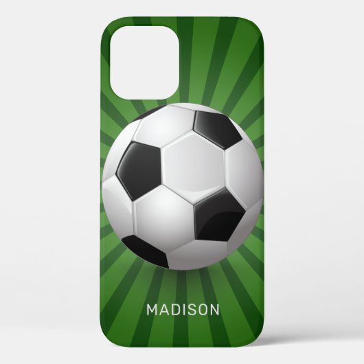 Aangepaste naam Voetbal telefoongesprekken Case-Mate iPhone Case (Achterkant)