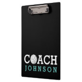 Aangepaste naam Volleyball Coach Klembord (Links)