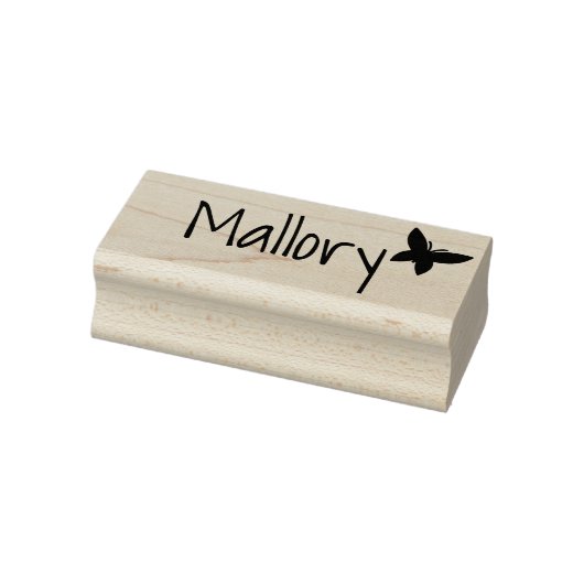 Aangepaste naam voor aangepaste automatische vlind rubberstempel (Stempel)