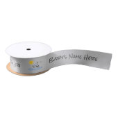 Aangepaste naam voor baby Sailships Satin Ribbon Satijnen Lint (Spoel)