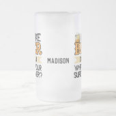 Aangepaste naam voor Beer Superpower Matglas Bierpul (Center)