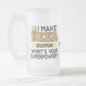 Aangepaste naam voor Beer Superpower Matglas Bierpul (Links)