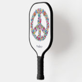 Aangepaste naam voor bloempitje pickleball paddle (Links)