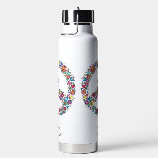 Aangepaste naam voor bloempitje waterfles (Rechts)