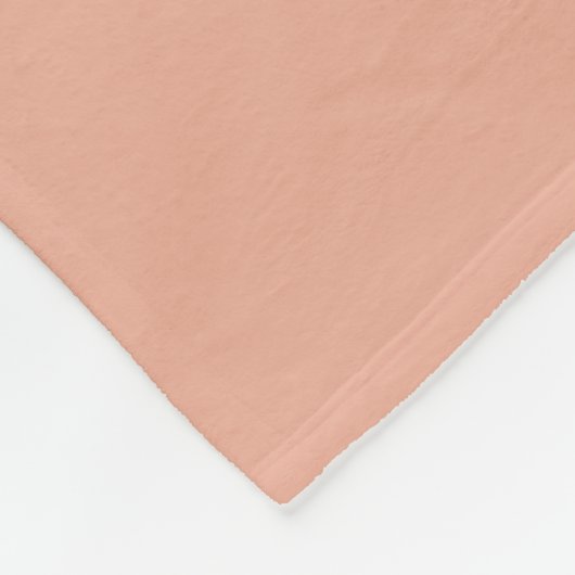Aangepaste naam voor Blush roze kalligrafie Fleece Deken (Hoek)