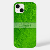 Aangepaste naam voor Bright Groen Case-Mate iPhone Case (Achterkant)