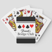 Aangepaste naam voor brugspeelkaarten speelkaarten (Achterkant)