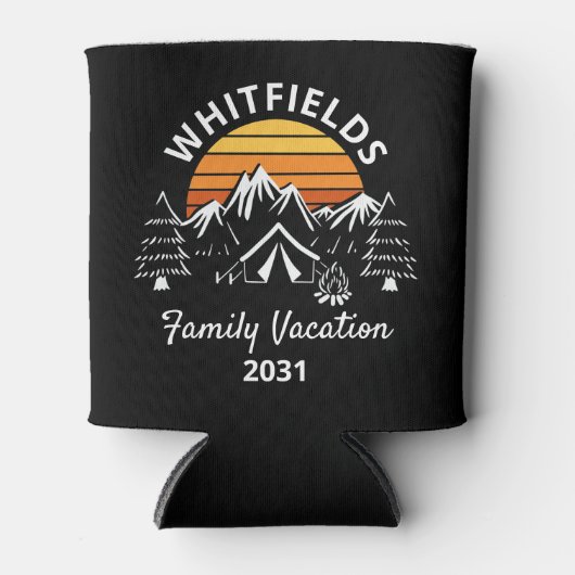 Aangepaste naam voor Camping Vacking van de Famili Blikjeskoeler (Voorkant)