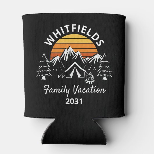 Aangepaste naam voor Camping Vacking van de Famili Blikjeskoeler (Achterkant)