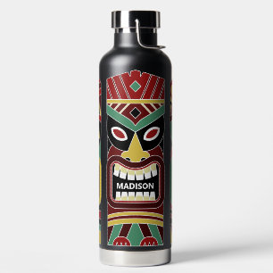 Aangepaste naam voor Cool Tiki Totems Waterfles