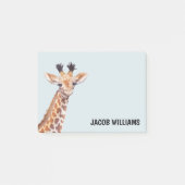 Aangepaste naam voor Cute Baby Giraffe Post-it® Notes (Voorkant)
